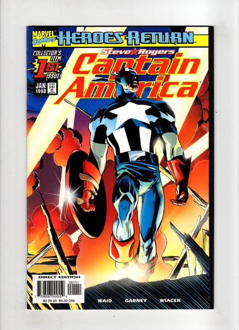 Captain America, Vol. 3 #1 (1997) Buy & Sell Comics Online Comic Shop Toronto Canada