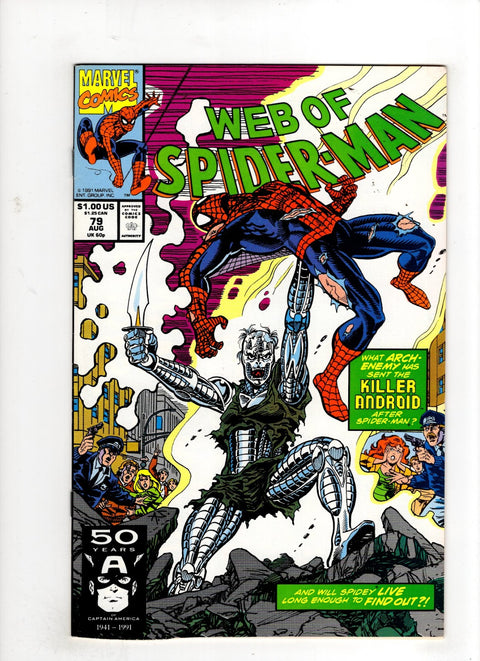 Web of Spider-Man, Vol. 1 #79 (1991) Buy & Sell Comics Online Comic Shop Toronto Canada