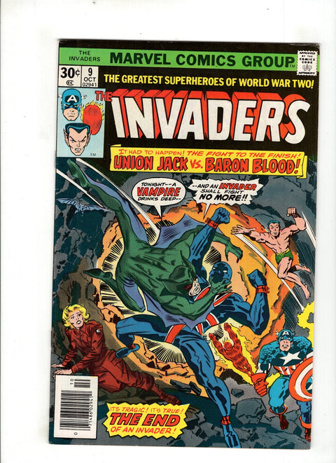 The Invaders, Vol. 1 #9 (1976) Buy & Sell Comics Online Comic Shop Toronto Canada