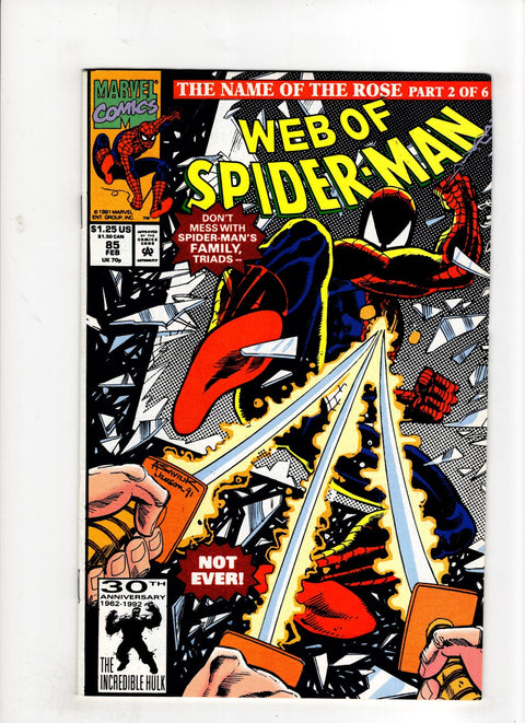 Web of Spider-Man, Vol. 1 #85 (1991) Buy & Sell Comics Online Comic Shop Toronto Canada