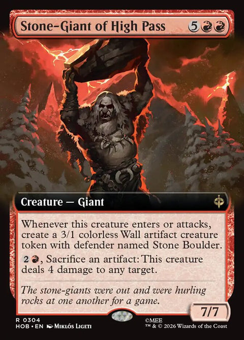 Stone-Giant of High Pass (Foil)