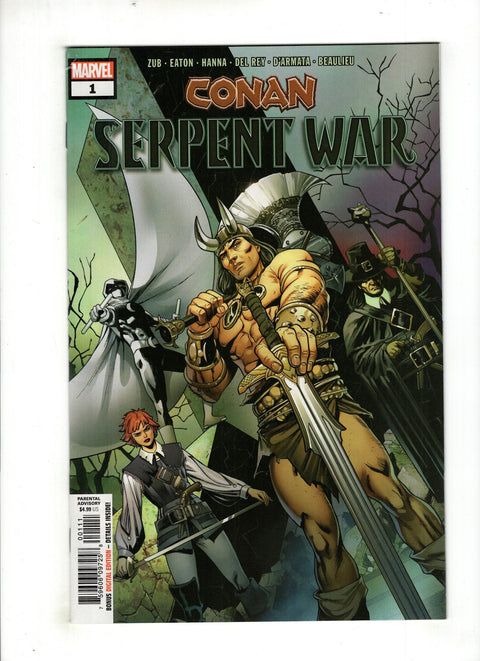 Conan: Serpent War #1 (Cvr A) (2019) Carlos Pacheco, Aneke & Frank D'Armata A Carlos Pacheco, Aneke & Frank D'Armata Buy & Sell Comics Online Comic Shop Toronto Canada