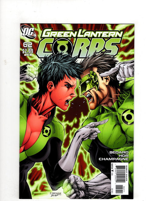 Green Lantern Corps, Vol. 1 #62 (Cvr A) (2011) Tyler Kirkham A Tyler Kirkham Buy & Sell Comics Online Comic Shop Toronto Canada