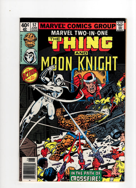 Marvel Two-in-One, Vol. 1 #52 (Cvr B) (1979) Newsstand Edition B Newsstand Edition Buy & Sell Comics Online Comic Shop Toronto Canada