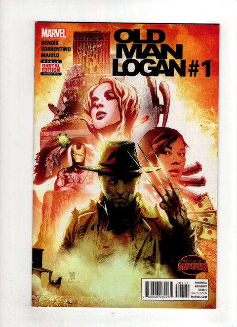 Old Man Logan, Vol. 1 #1 (Cvr A) (2015) Andrea Sorrentino A Andrea Sorrentino Buy & Sell Comics Online Comic Shop Toronto Canada