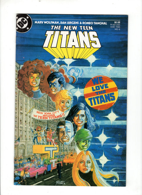 The New Teen Titans, Vol. 2 #6 (1985) Buy & Sell Comics Online Comic Shop Toronto Canada