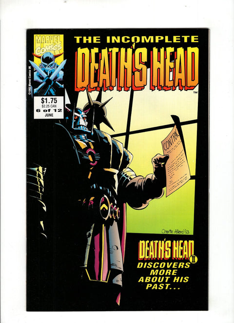The Incomplete Death's Head #6 (1993) Buy & Sell Comics Online Comic Shop Toronto Canada