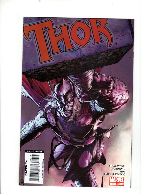 Thor, Vol. 3 #7 (Cvr A) (2008) Marko Djurdjević A Marko Djurdjević Buy & Sell Comics Online Comic Shop Toronto Canada