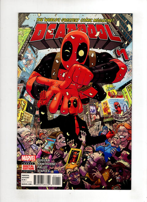 Deadpool, Vol. 5 #1 (Cvr A) (2015) Tony Moore A Tony Moore Buy & Sell Comics Online Comic Shop Toronto Canada