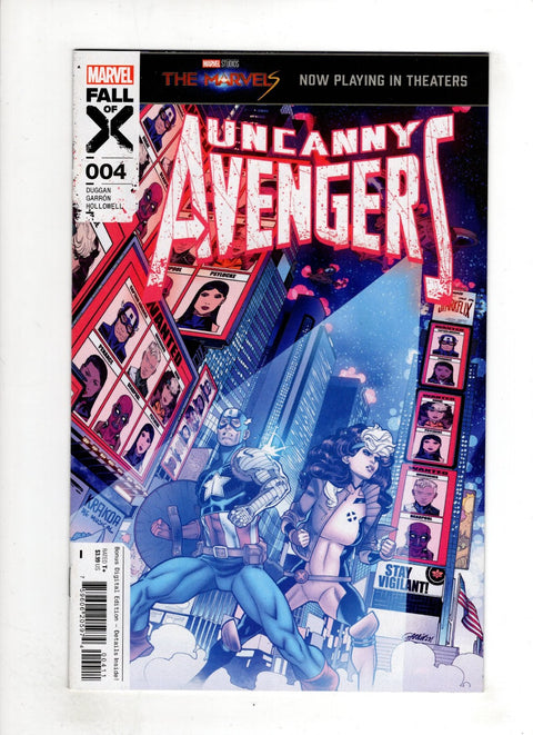 Uncanny Avengers, Vol. 4 #4 (Cvr A) (2023) Javier Garrón A Javier Garrón Buy & Sell Comics Online Comic Shop Toronto Canada