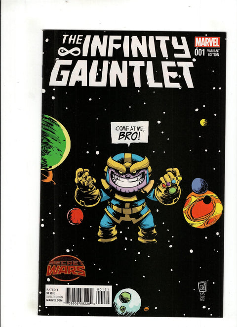 Infinity Gauntlet, Vol. 2 #1 (Cvr B) (2015) Skottie Young Baby Variant B Skottie Young Baby Variant Buy & Sell Comics Online Comic Shop Toronto Canada