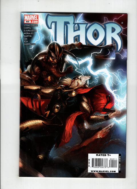 Thor, Vol. 3 #600 (Cvr B) (2009) Marko Djurdjević Variant B Marko Djurdjević Variant Buy & Sell Comics Online Comic Shop Toronto Canada