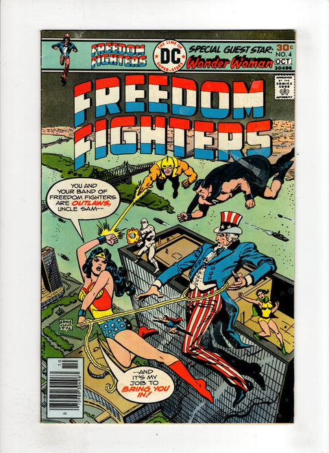 Freedom Fighters, Vol. 1 #4 (1976) Buy & Sell Comics Online Comic Shop Toronto Canada