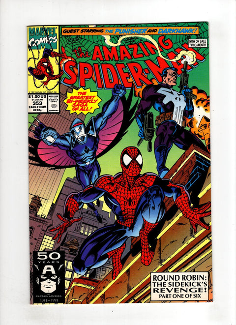 The Amazing Spider-Man, Vol. 1 #353 (Cvr A) (1991) A Buy & Sell Comics Online Comic Shop Toronto Canada