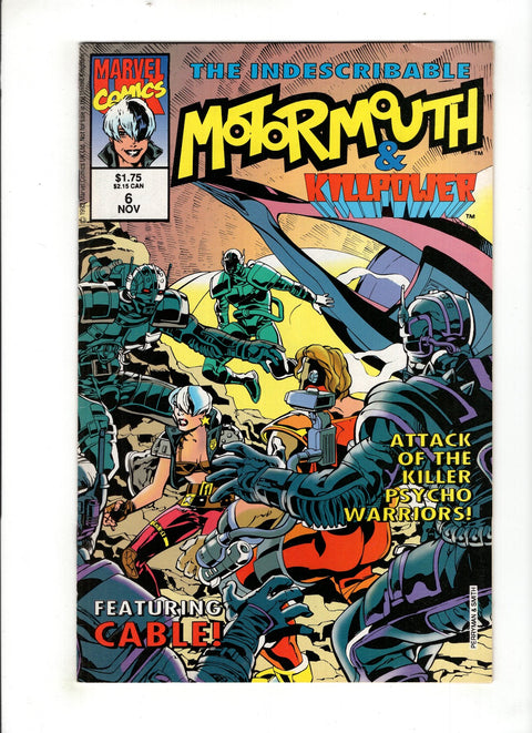 Motormouth & Killpower #6 (1992) Buy & Sell Comics Online Comic Shop Toronto Canada