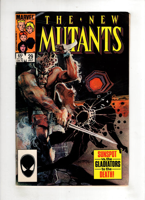 New Mutants, Vol. 1 #29 (1985) Newsstand Edition Newsstand Edition Buy & Sell Comics Online Comic Shop Toronto Canada