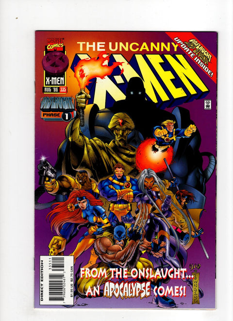 Uncanny X-Men, Vol. 1 #335 (1996) Buy & Sell Comics Online Comic Shop Toronto Canada