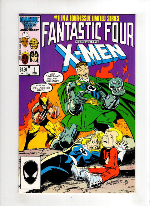Fantastic Four Versus the X-Men #1 (1986) Buy & Sell Comics Online Comic Shop Toronto Canada