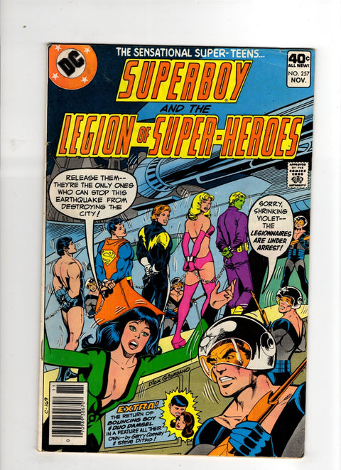 Superboy, Vol. 1 #257 (1979) Newsstand Edition Newsstand Edition Buy & Sell Comics Online Comic Shop Toronto Canada