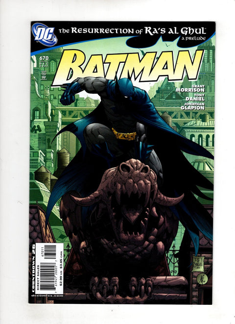 Batman, Vol. 1 #670 (Cvr A) (2007) A Buy & Sell Comics Online Comic Shop Toronto Canada