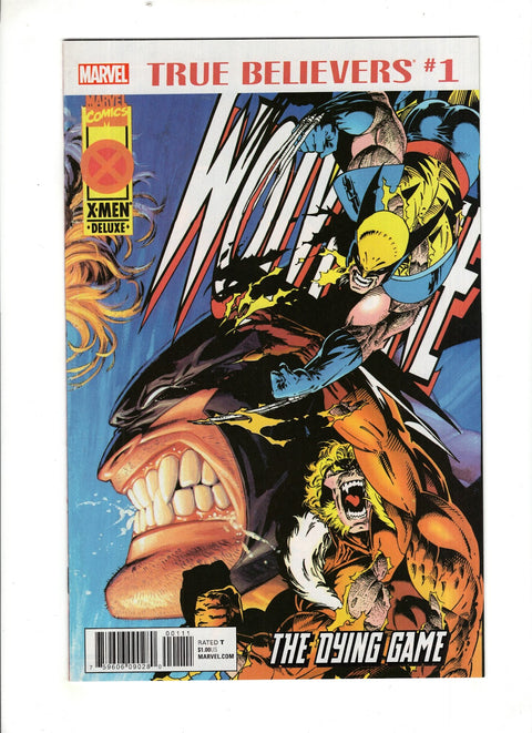 True Believers: Wolverine - Dying Game #1 (2018) Reprinting Wolverine (1988) #90 Rated T Reprinting Wolverine (1988) #90 Rated T Buy & Sell Comics Online Comic Shop Toronto Canada