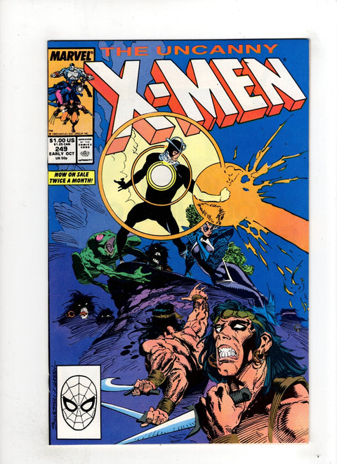 Uncanny X-Men, Vol. 1 #249 (1989) Buy & Sell Comics Online Comic Shop Toronto Canada