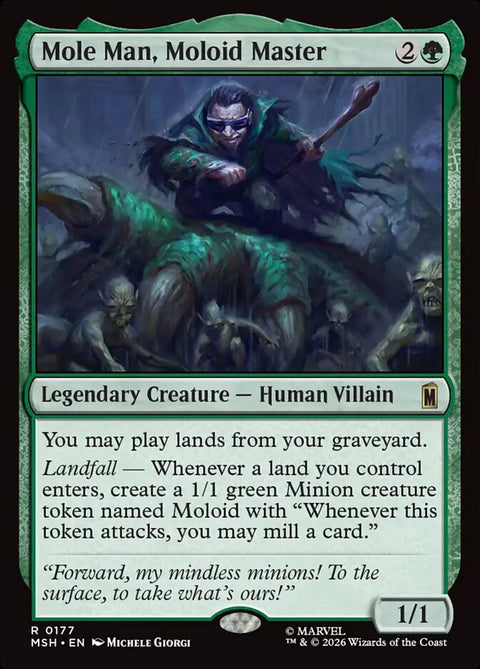 Mole Man, Moloid Master (Foil)