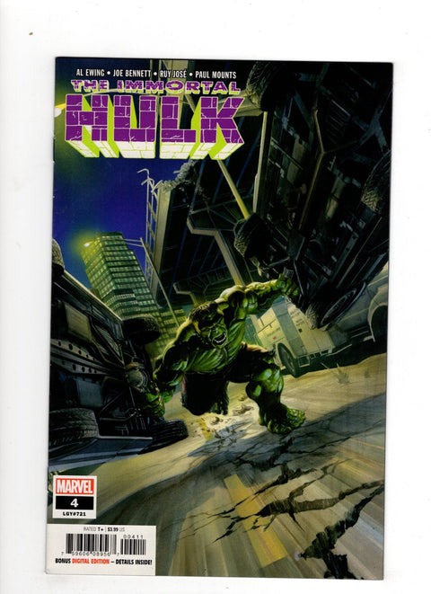 The Immortal Hulk #4 (Cvr A) (2018) Alex Ross A Alex Ross Buy & Sell Comics Online Comic Shop Toronto Canada