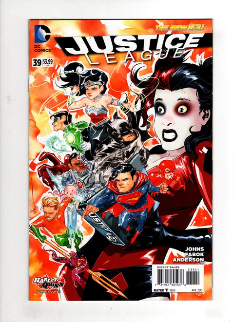 Justice League, Vol. 1 #39 (Cvr B) (2015) Harley Quinn Variant B Harley Quinn Variant Buy & Sell Comics Online Comic Shop Toronto Canada