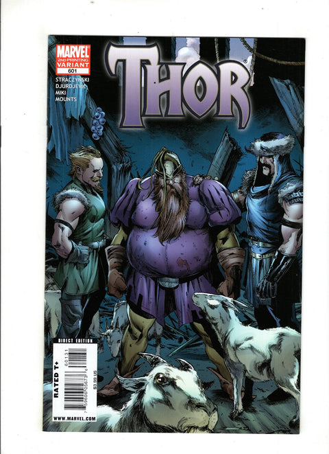Thor, Vol. 3 #601 (Cvr C) (2009) 2nd Printing Marko Djurdjević C 2nd Printing Marko Djurdjević Buy & Sell Comics Online Comic Shop Toronto Canada