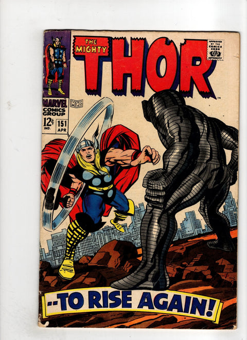 Thor, Vol. 1 #151 (1968) Buy & Sell Comics Online Comic Shop Toronto Canada