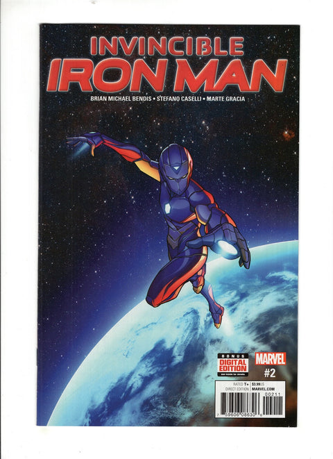 Invincible Iron Man, Vol. 3 #2 (Cvr A) (2016) Stefano Caselli A Stefano Caselli Buy & Sell Comics Online Comic Shop Toronto Canada