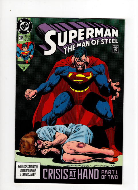 Superman: The Man of Steel #16 (1992) Buy & Sell Comics Online Comic Shop Toronto Canada