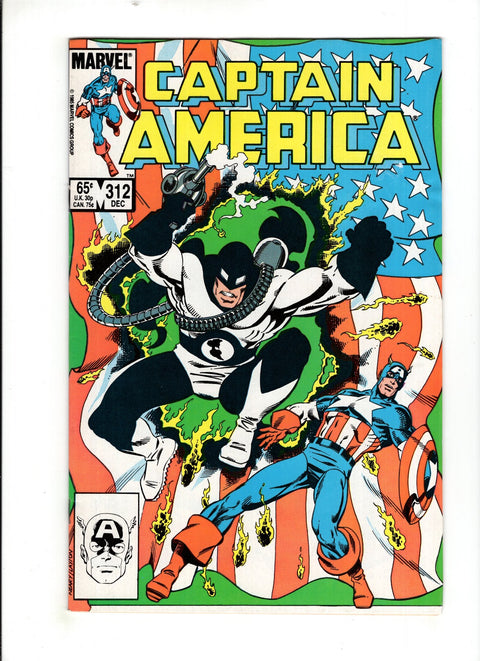Captain America, Vol. 1 #312 (1985) 1st Flag Smasher 1st Flag Smasher Buy & Sell Comics Online Comic Shop Toronto Canada