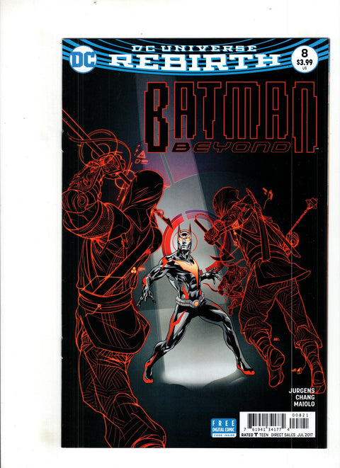 Batman Beyond, Vol. 6 #8 (Cvr B) (2017) Martin Ansin B Martin Ansin Buy & Sell Comics Online Comic Shop Toronto Canada