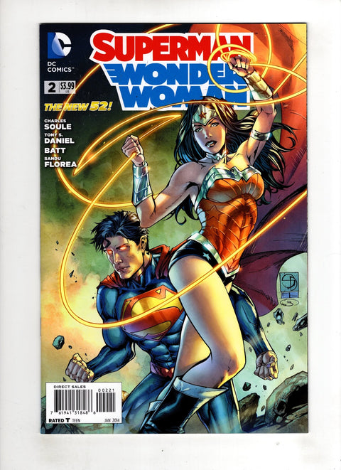 Superman / Wonder Woman #2 (Cvr B) (2013) Shane Davis Variant B Shane Davis Variant Buy & Sell Comics Online Comic Shop Toronto Canada