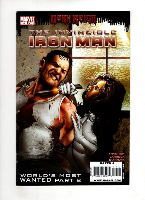 Invincible Iron Man, Vol. 1 #15 (Cvr A) (2009) Salvador Larroca A Salvador Larroca Buy & Sell Comics Online Comic Shop Toronto Canada