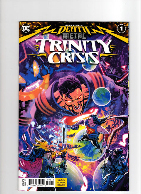 Dark Nights: Death Metal - Trinity Crisis #1 (Cvr A) (2020) Francis Manapul Card Stock A Francis Manapul Card Stock Buy & Sell Comics Online Comic Shop Toronto Canada