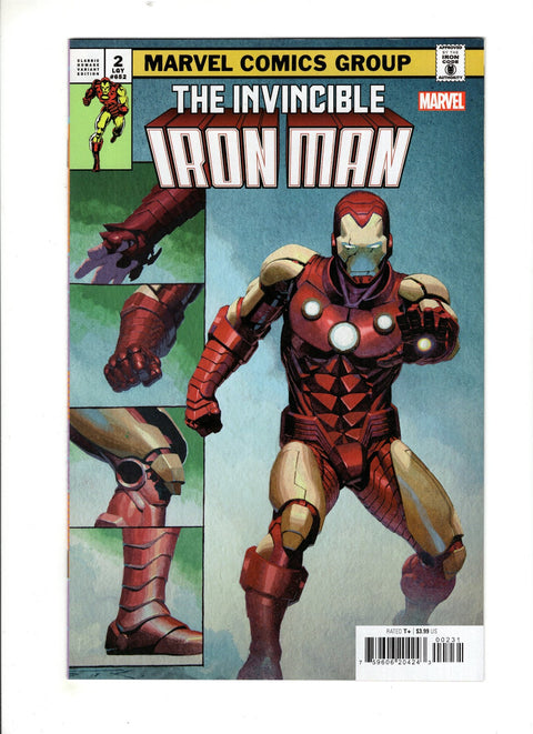 Invincible Iron Man, Vol. 4 #2 (Cvr C) (2023) Esad Ribic Classic Homage C Esad Ribic Classic Homage Buy & Sell Comics Online Comic Shop Toronto Canada