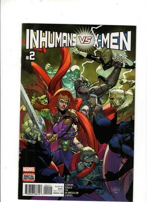 Inhumans vs. X-Men #2 (Cvr A) (2017) Leinil Francis Yu A Leinil Francis Yu Buy & Sell Comics Online Comic Shop Toronto Canada