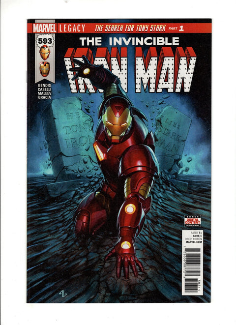 Invincible Iron Man, Vol. 3 #593 (Cvr A) (2017) Adi Granov A Adi Granov Buy & Sell Comics Online Comic Shop Toronto Canada