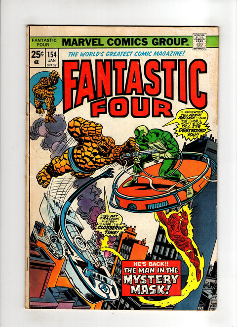 Fantastic Four, Vol. 1 #154 (1974) Buy & Sell Comics Online Comic Shop Toronto Canada