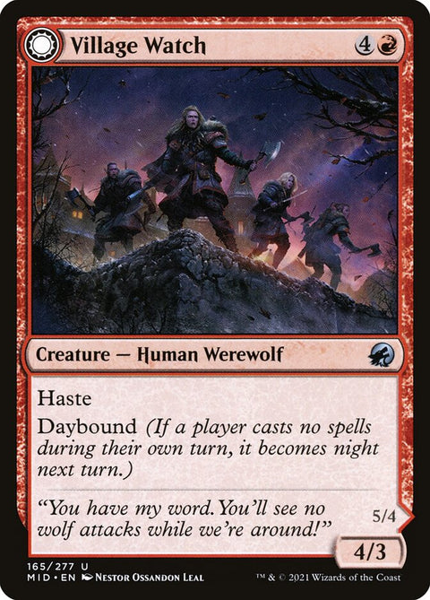 Village Watch // Village Reavers (Foil)