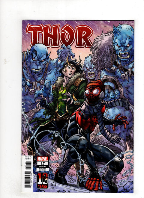 Thor, Vol. 6 #17 (Cvr C) (2021) Variant Todd Nauck Miles Morales Spider-Man 10th Anniversary C Variant Todd Nauck Miles Morales Spider-Man 10th Anniversary Buy & Sell Comics Online Comic Shop Toronto Canada