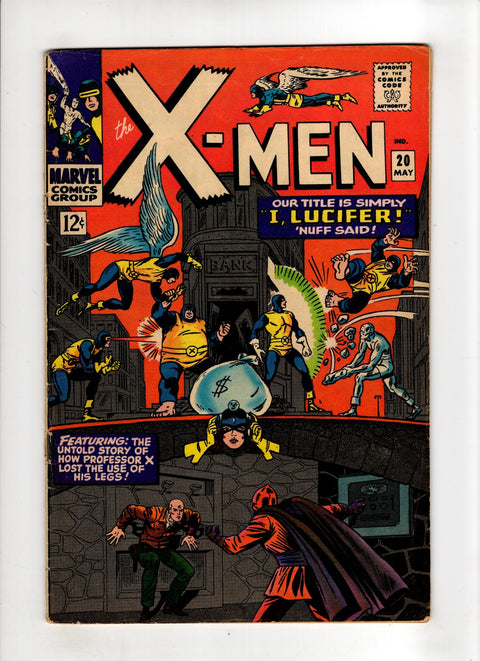 Uncanny X-Men, Vol. 1 #20 (1966) Incomplete | Interior pages cut out | Staples detached Incomplete | Interior pages cut out | Staples detached Buy & Sell Comics Online Comic Shop Toronto Canada