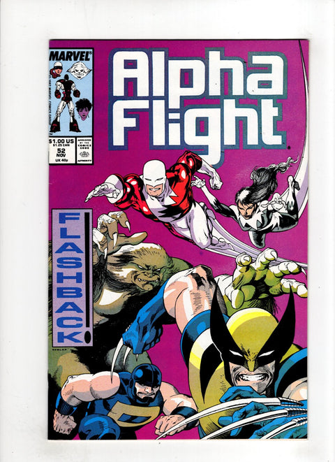 Alpha Flight, Vol. 1 #52 (1987) Buy & Sell Comics Online Comic Shop Toronto Canada