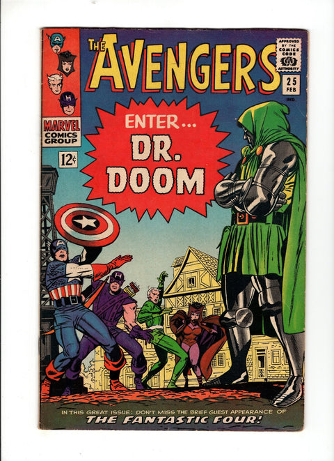 The Avengers, Vol. 1 #25 (1965) Buy & Sell Comics Online Comic Shop Toronto Canada