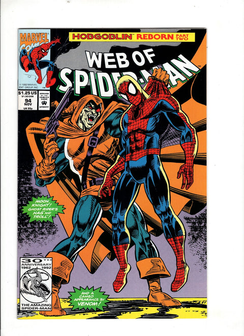 Web of Spider-Man, Vol. 1 #94 (1992) Buy & Sell Comics Online Comic Shop Toronto Canada