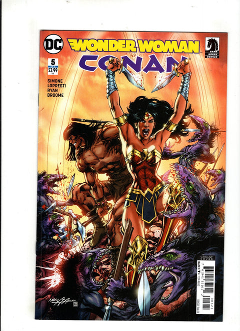 Wonder Woman / Conan #5 (Cvr B) (2018) Neal Adams B Neal Adams Buy & Sell Comics Online Comic Shop Toronto Canada