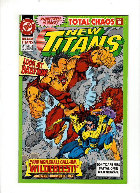 The New Titans #91 (1992) Buy & Sell Comics Online Comic Shop Toronto Canada